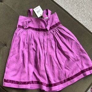 Finding Foxtail Overall Strap Dress